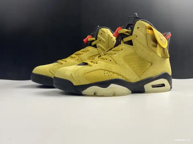 Rep Onekick JORDAN 6 TRAVIS X SCOTT CN1084-300 AIR YELLOW 0511